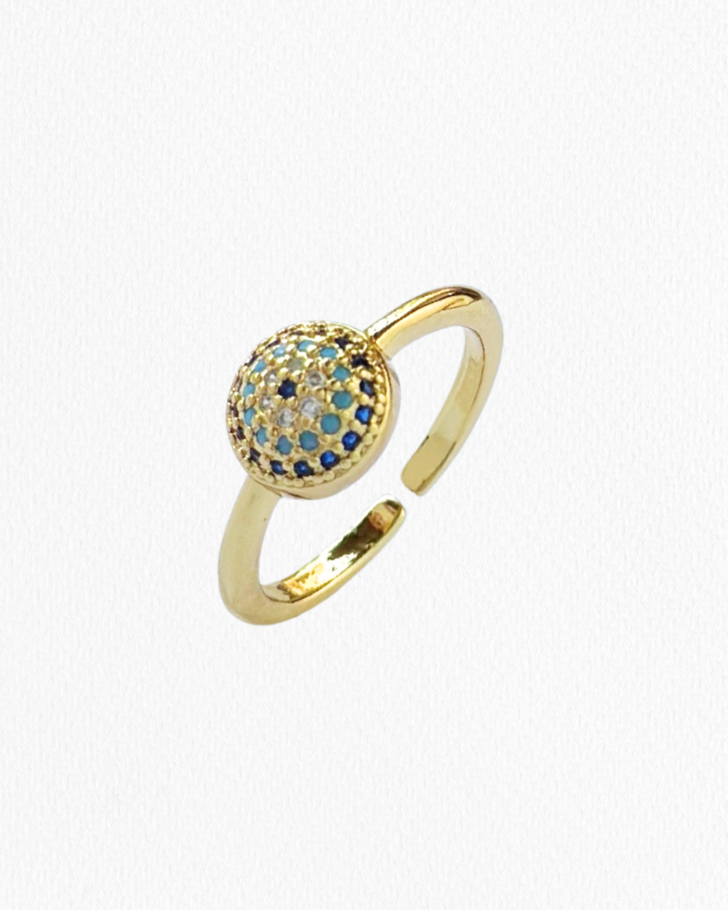 Anillo Ajustable Ojo Turco