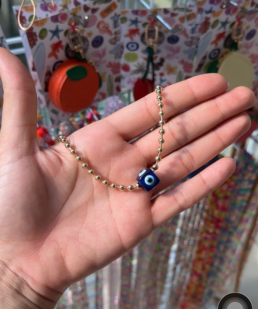 Cadena Ojo Turco Azul