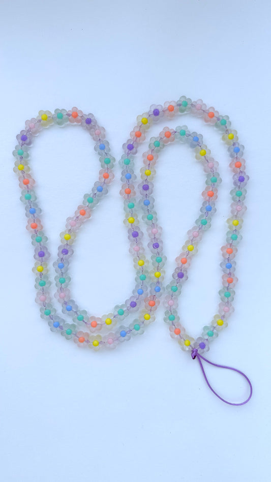 Sujetador Para Celular Largo Flores