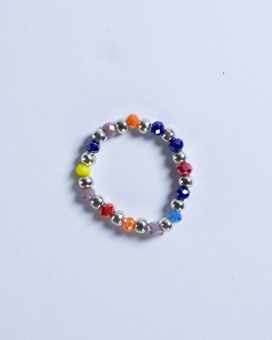 Anillo Balines Plateado