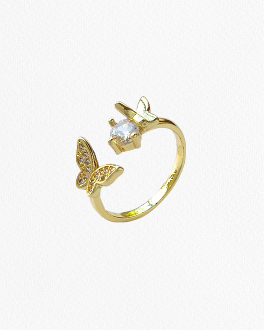 Anillo Ajustable Mariposa