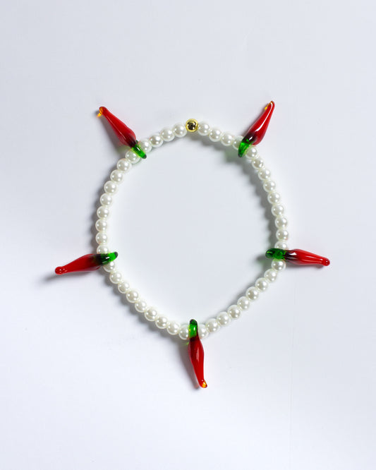 Brazalete Jalapeños + Perlas