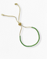 Skinny Tennis Bracelet Verde