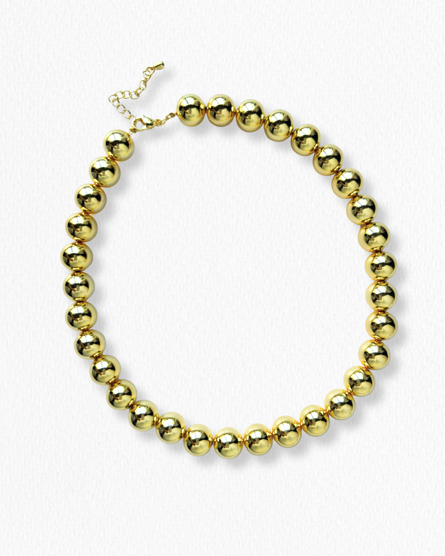 Choker Balines Dorado