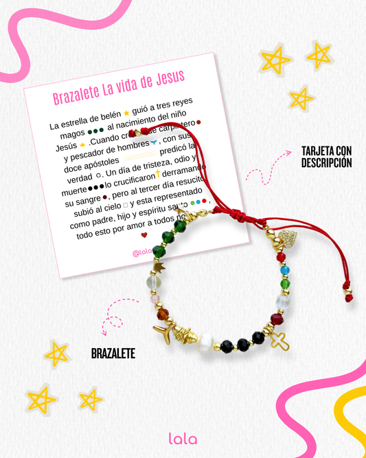 Brazalete La vida de Jesus
