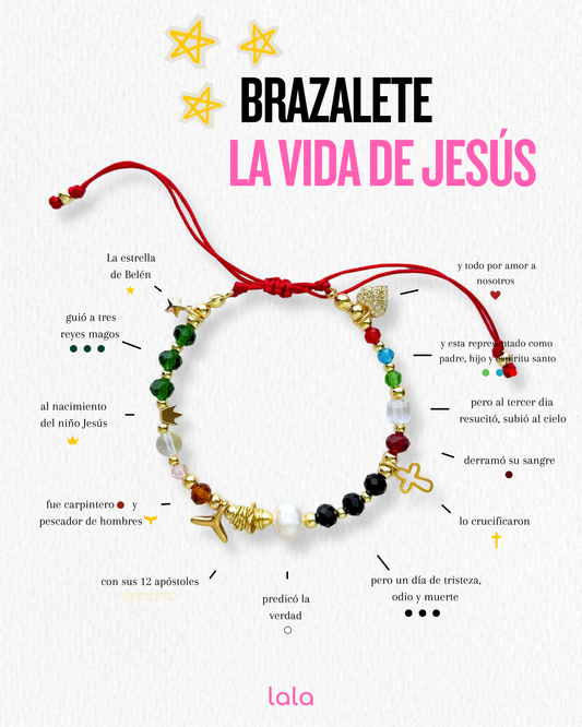 Brazalete La vida de Jesus