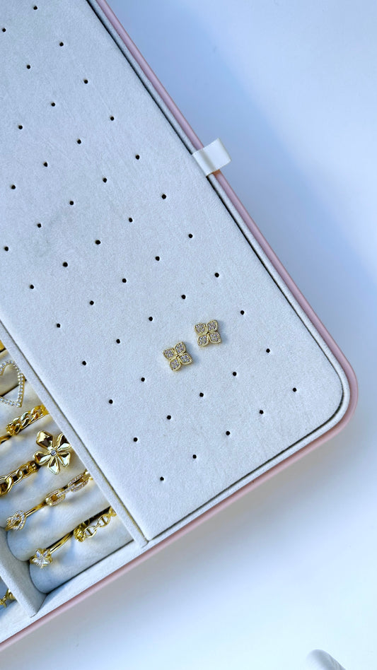 Aretes Trebol Grande