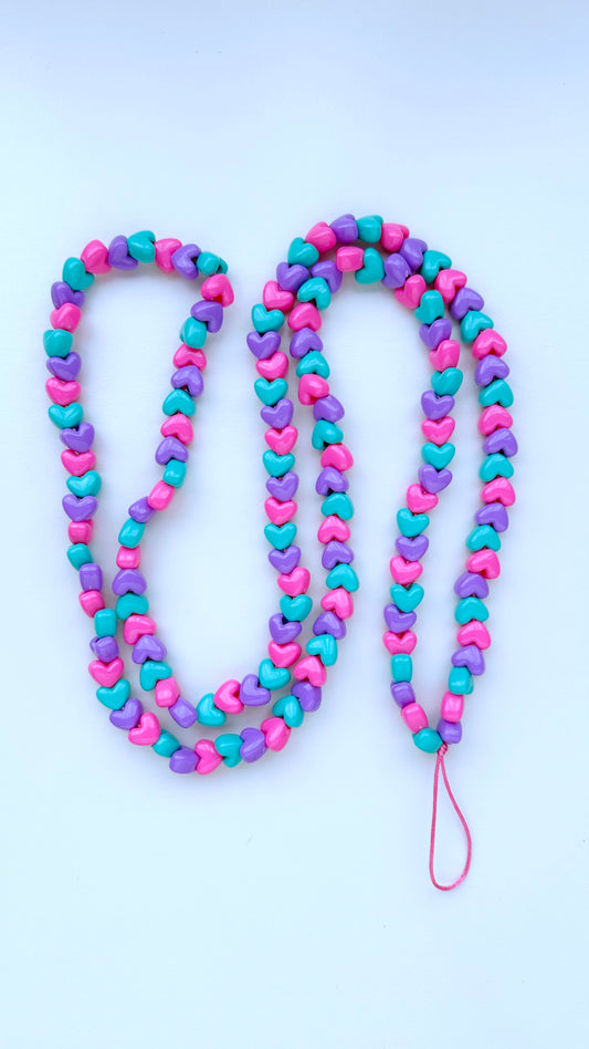 Sujetador Para Celular Largo Corazones