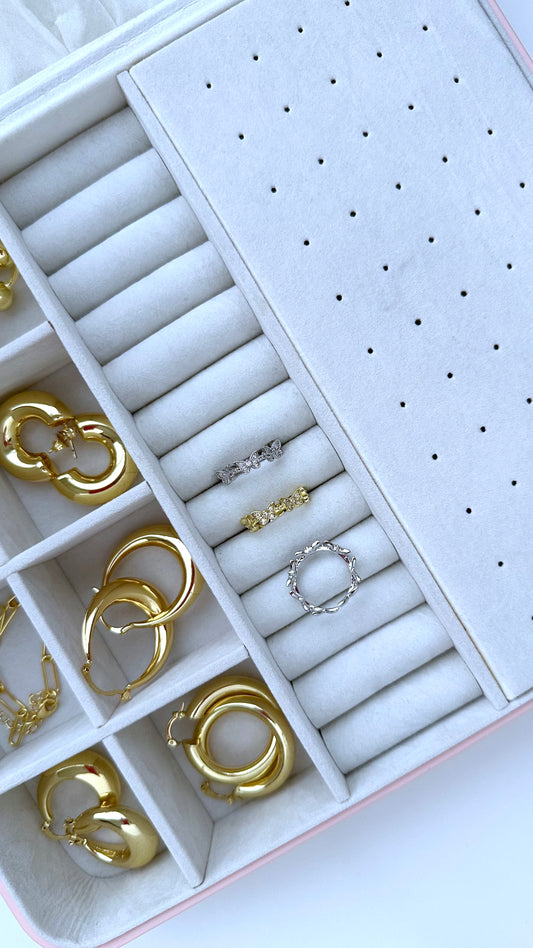 Anillo Ajustable Mariposas Dorado