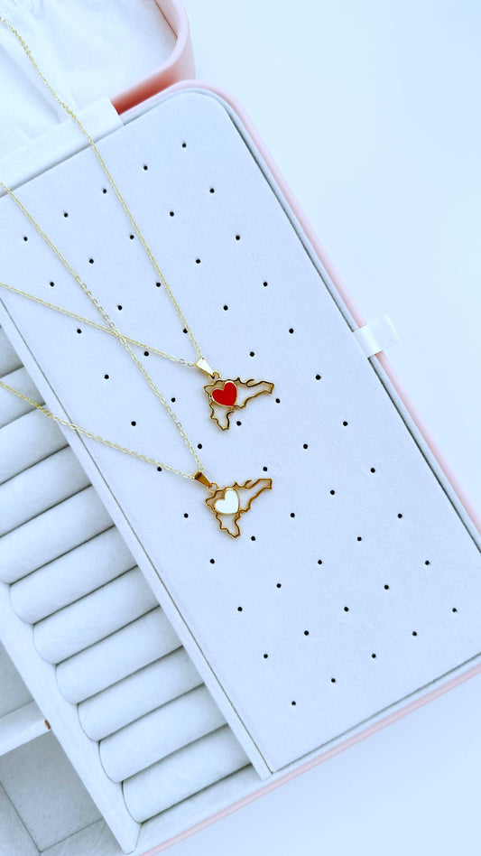 Cadena Mapa Corazón